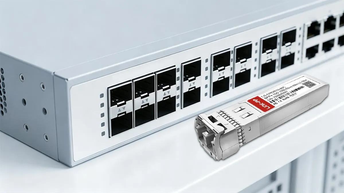 LINK-PP LS-DW2610-80C 10G SFP+ Usage Demonstration