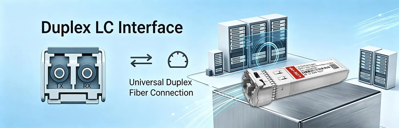 LS-DW2810-80C Module with Duplex LC Interface