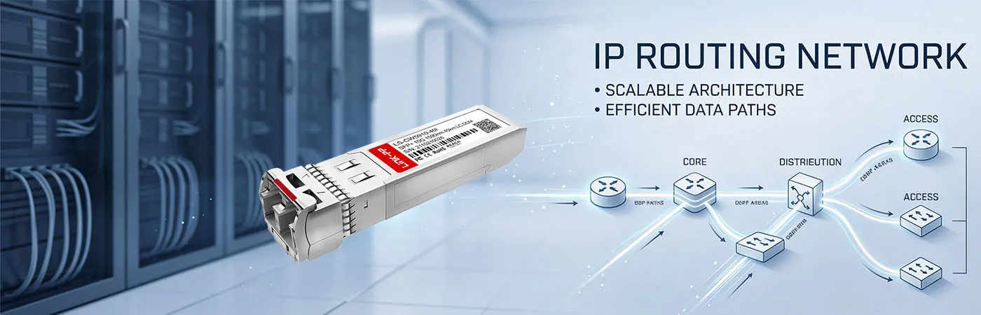 LS-CW5910-40I: 10G Connectivity for IP Routing Network