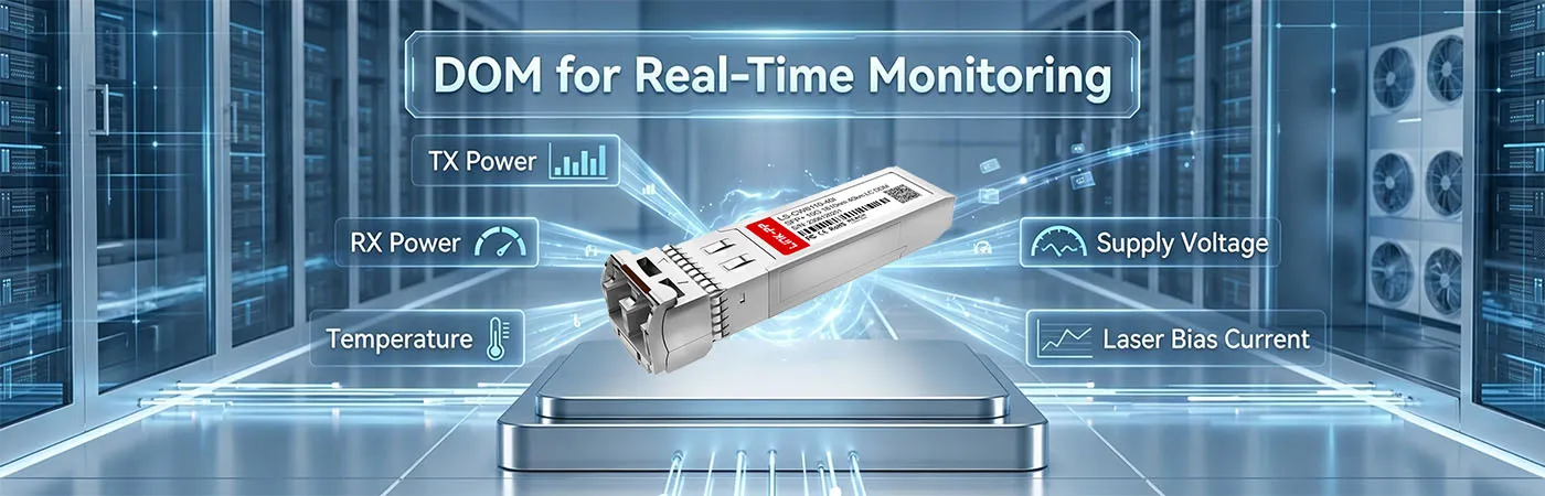 LS-CW6110-40I Module with DOM for Real-Time Monitoring
