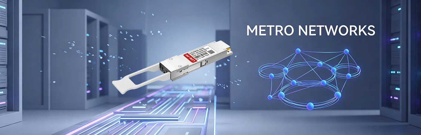 LQ-DW40-A04C: 40G Connectivity for Metro Networks