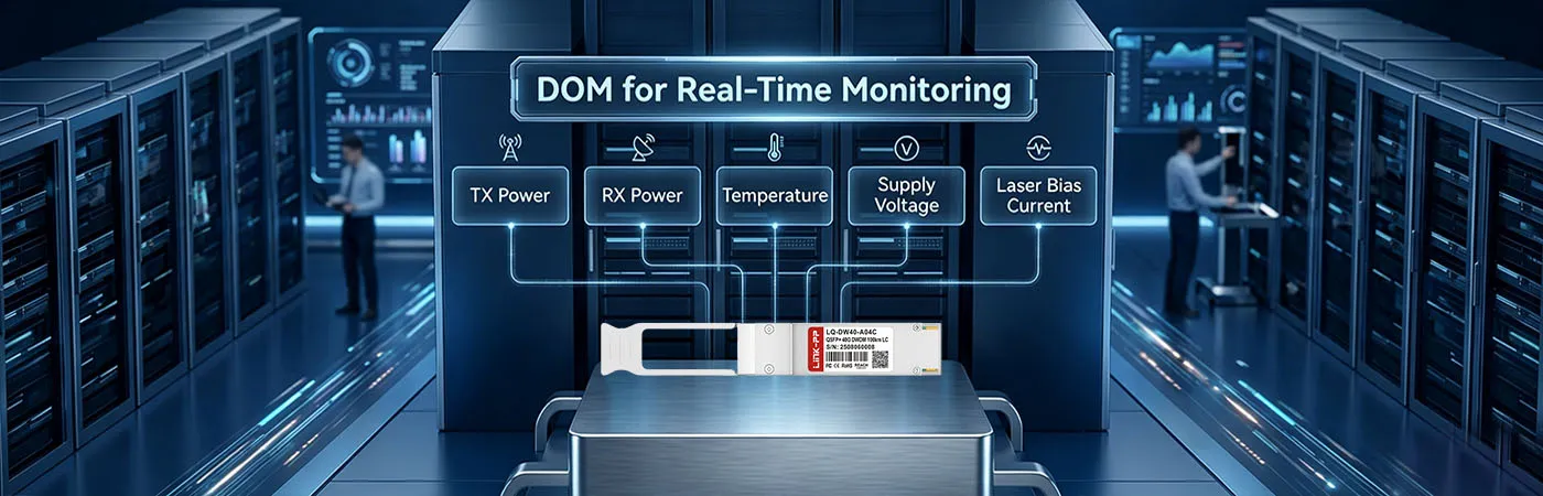 LQ-DW40-A04C Module with DOM for Real-Time Monitoring