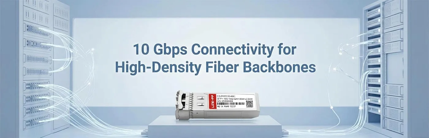 LS-DW3110-80C: 10 Gbps Connectivity for High-Density Fiber Backbones
