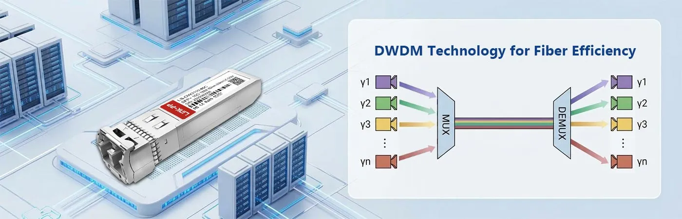 LS-DW3110-80C Module with DWDM Technology for Fiber Efficiency