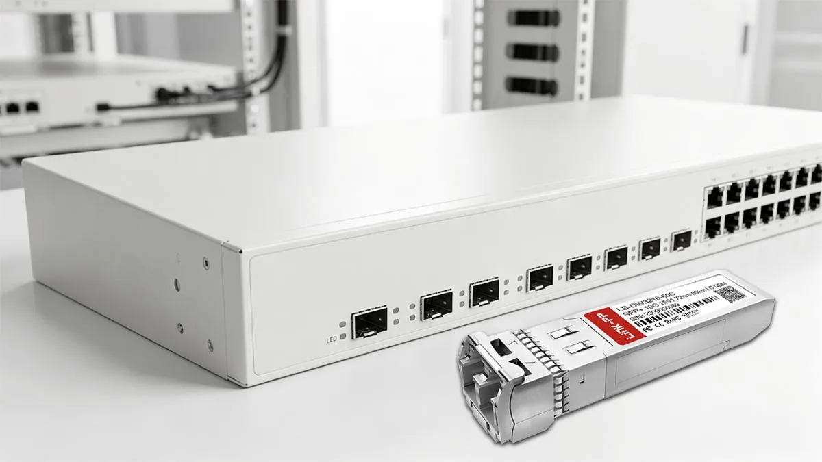 LINK-PP LS-DW3210-80C 10G SFP+ Usage Demonstration