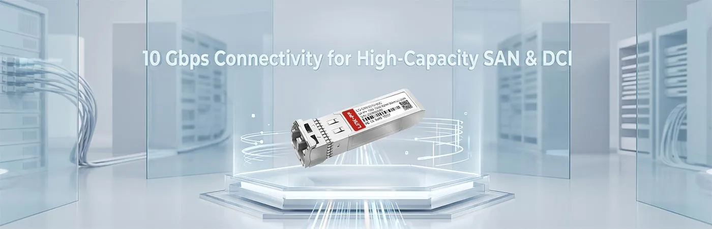 LS-DW3310-80C: 10 Gbps Connectivity for High-Capacity SAN & DCI