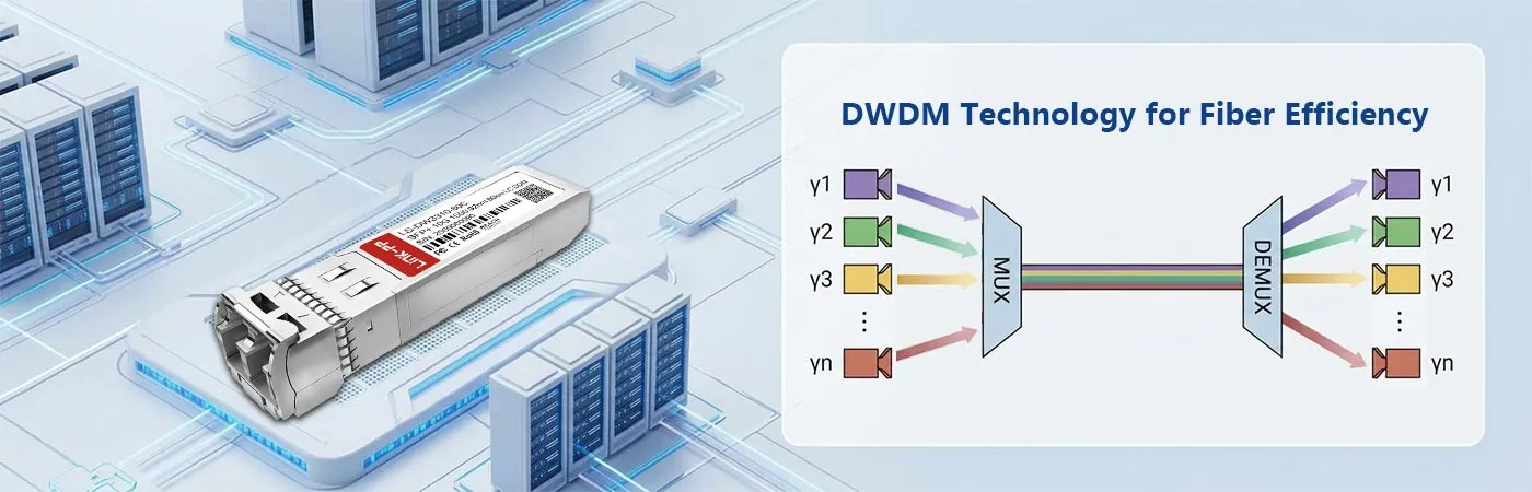 LS-DW3310-80C Module with DWDM Technology for Fiber Efficiency