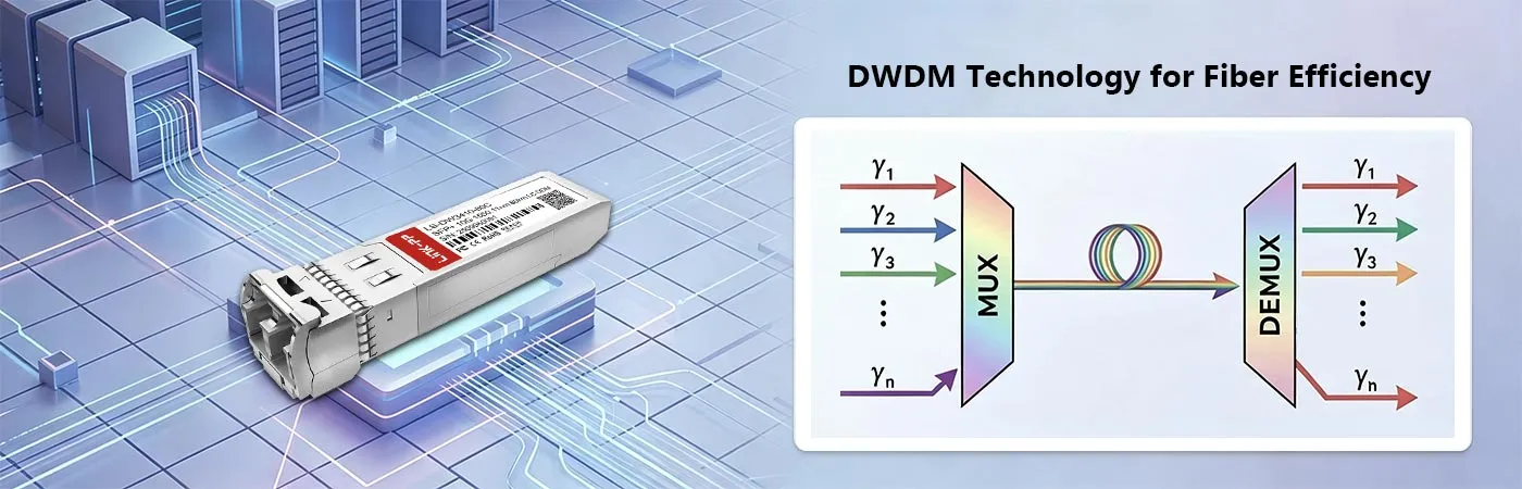 LS-DW3410-80C Module with DWDM Technology for Fiber Efficiency