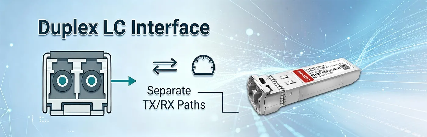 LS-DW3410-80C Module with Duplex LC Interface