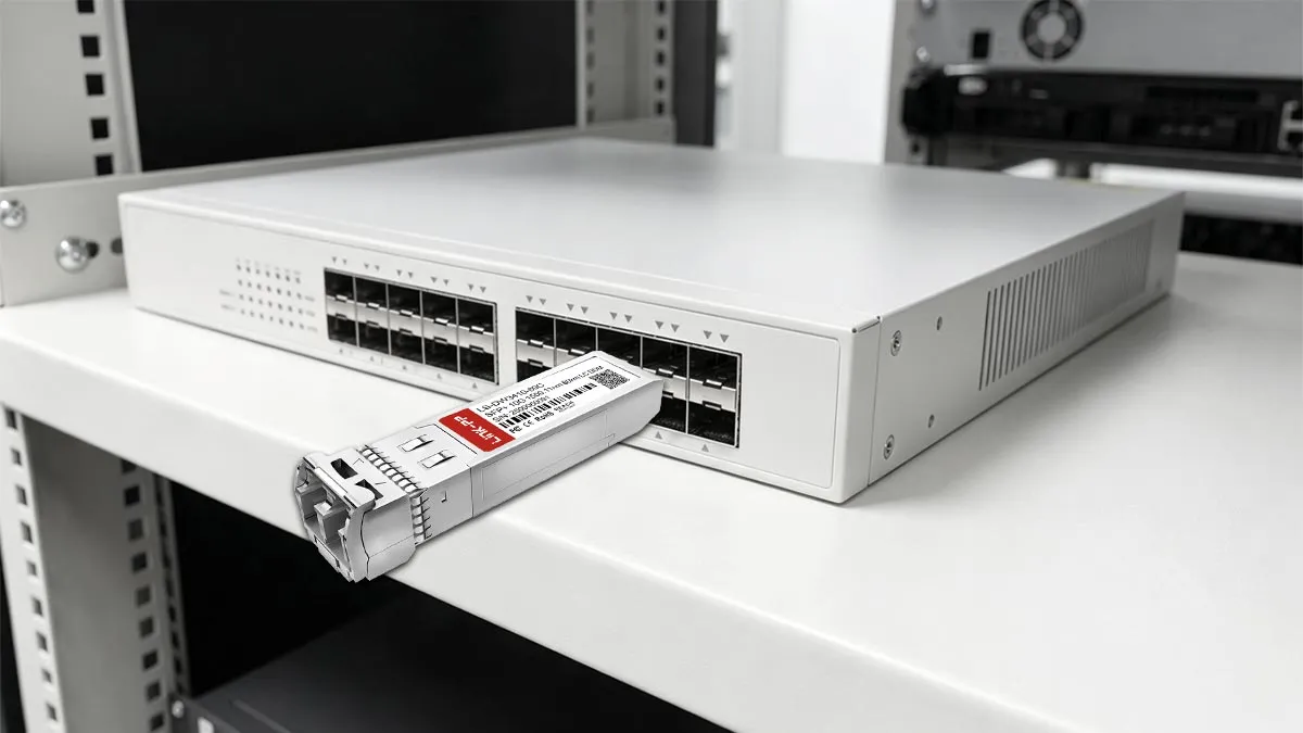 LINK-PP LS-DW3410-80C 10G SFP+ Usage Demonstration
