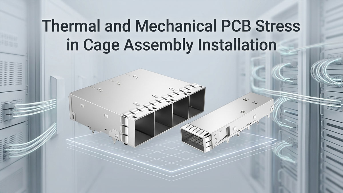 Thermal and Mechanical PCB Stress in Cage Assembly Installation