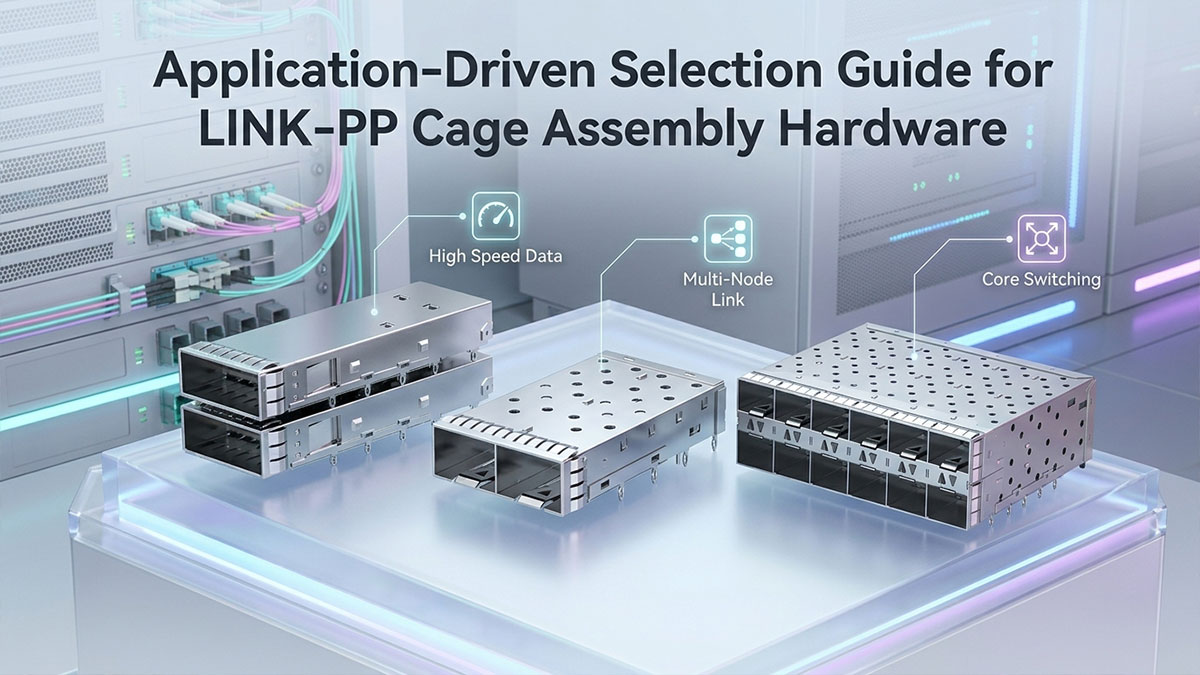 Application-Driven Selection Guide for LINK-PP Cage Assembly Hardware