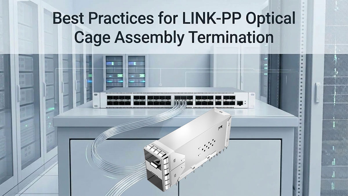 Best Practices for LINK-PP Optical Cage Assembly Termination