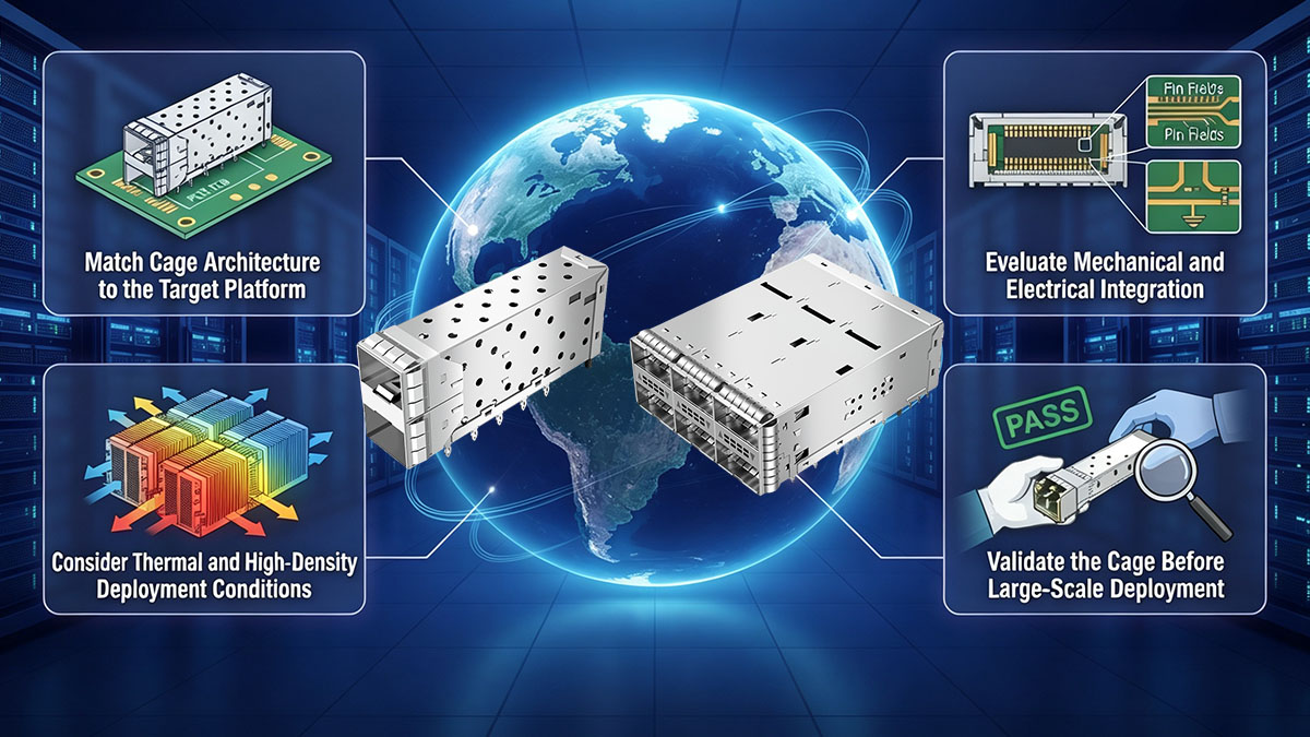 How Can Engineers Evaluate LINK-PP SFP/QSFP Cage Solutions?