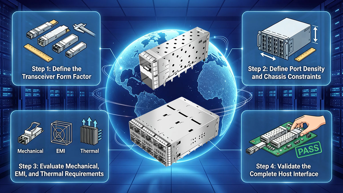 How Should AI and 5G Engineers Select an SFP/QSFP Cage?