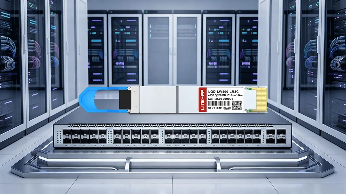 LINK-PP LQD-LW400-LR8C 400G QSFP-DD Optical Module