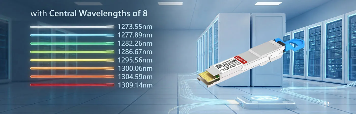LQD-LW400-LR8C Module with 8 Channel Wavelength