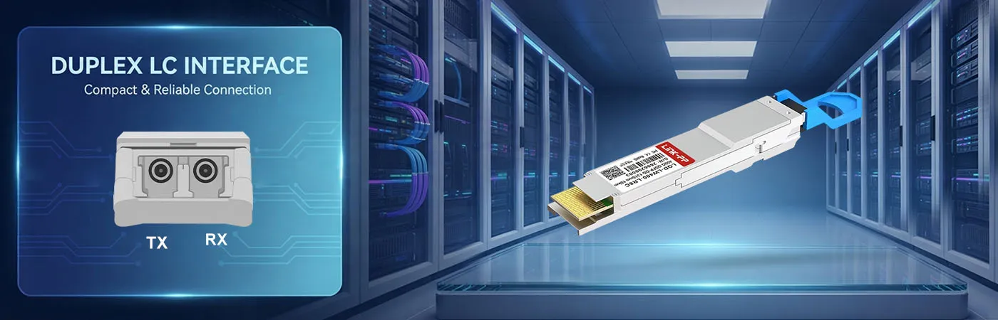 LQD-LW400-LR8C Module with Duplex LC Interface