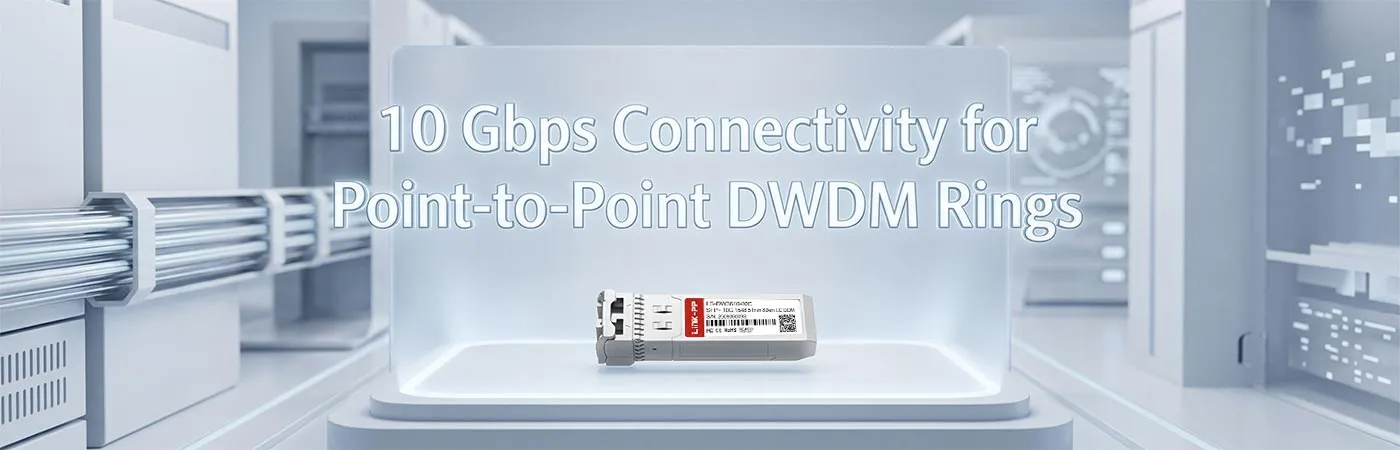 LS-DW3610-80C: 10 Gbps Connectivity for Point-to-Point DWDM Rings