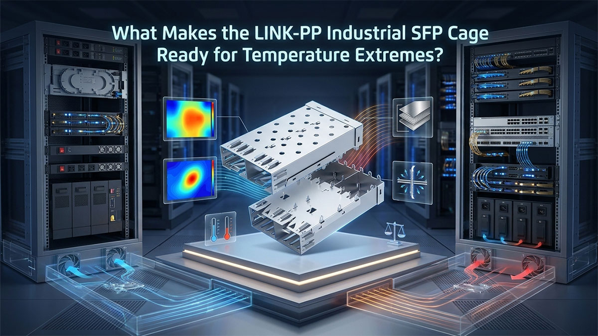 What Makes the LINK-PP Industrial SFP Cage Ready for Temperature Extremes