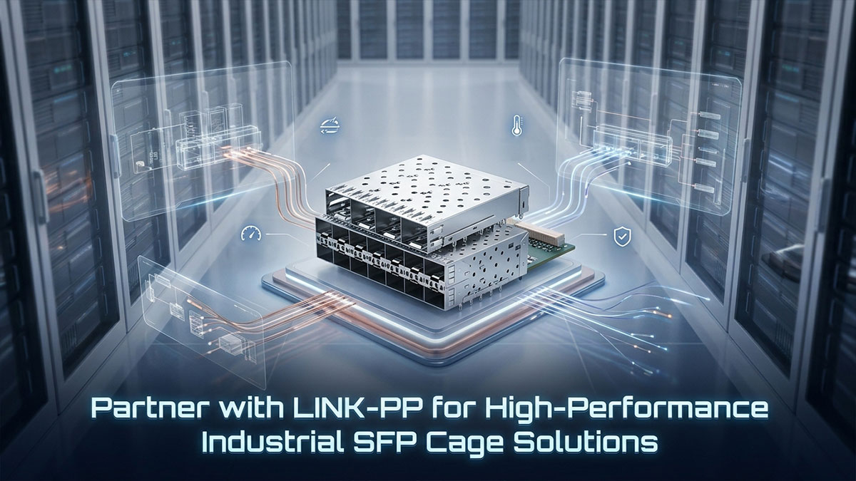 Partner with LINK-PP for High-Performance Industrial SFP Cage Solutions