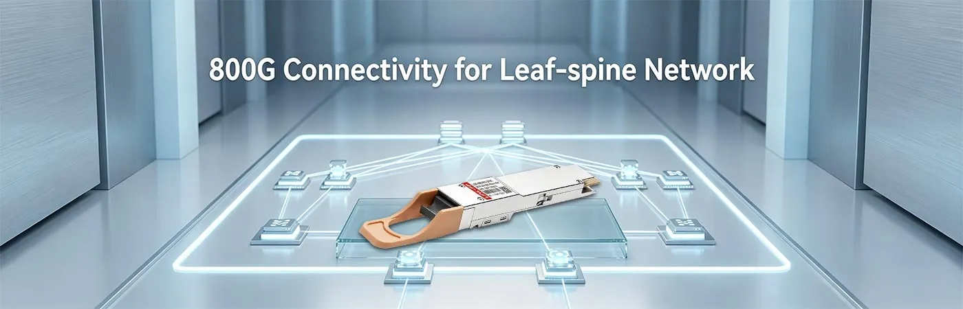 LQD-M85800-SR8C: 800G Connectivity for Leaf-spine Network