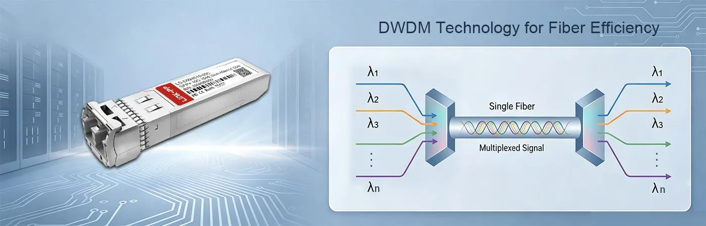 LS-DW4010-80C Module with DWDM Technology for Fiber Efficiency
