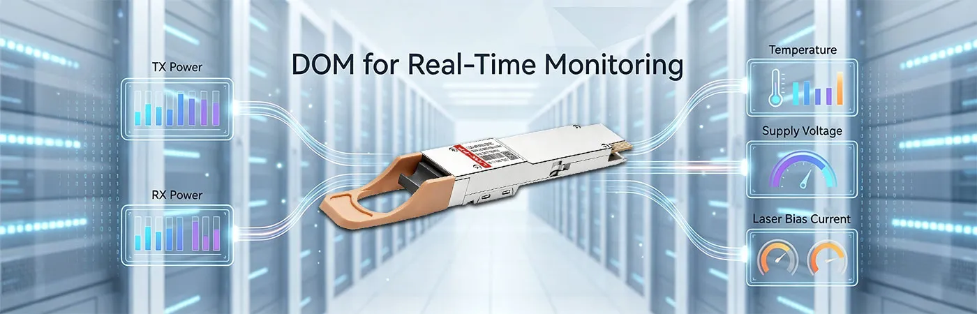 LQD-M85800-SR8C Module with DOM for Real-Time Monitoring