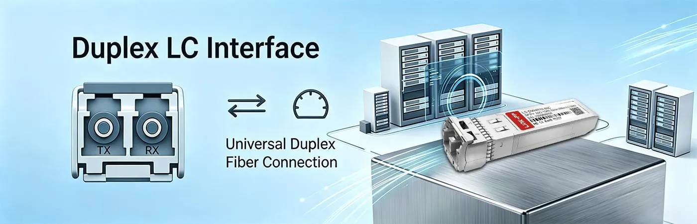 LS-DW4010-80C Module with Duplex LC Interface