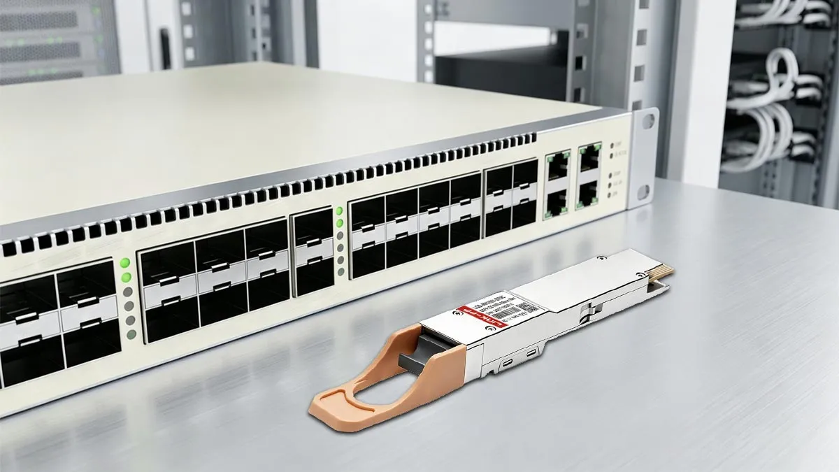 LINK-PP LQD-M85800-SR8C 800G QSFP-DD Usage Demonstration
