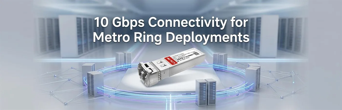 LS-DW4110-80C: 10 Gbps Connectivity for Metro Ring Deployments
