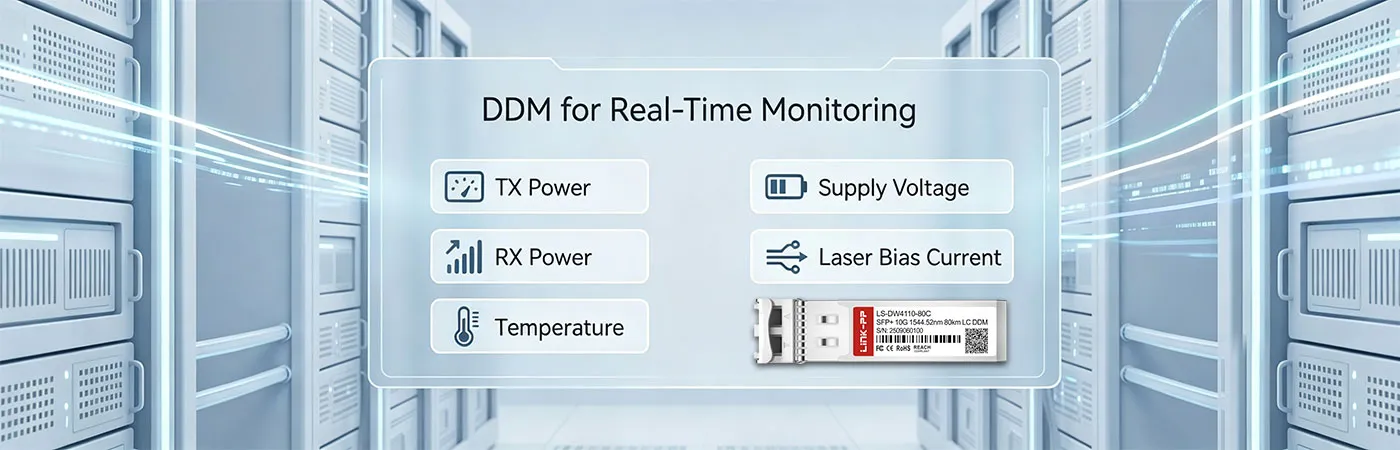 LS-DW4110-80C Module with DDM for Real-Time Monitoring
