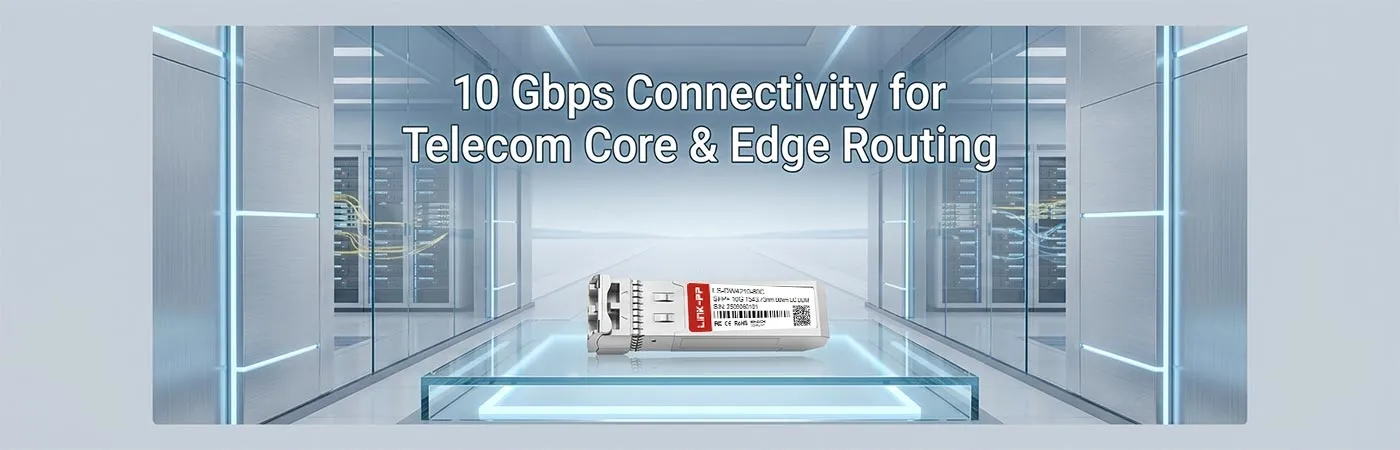 LS-DW4210-80C: 10 Gbps Connectivity for Telecom Core & Edge Routing