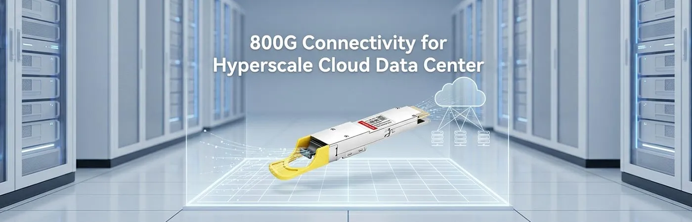 LQD-M31800-DR8C: 800G Connectivity for Hyperscale Cloud Data Center