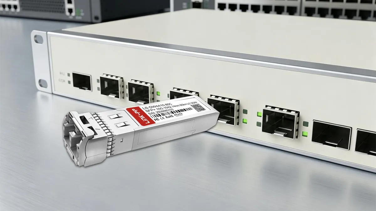 LINK-PP LS-DW4410-80C 10G SFP+ Usage Demonstration