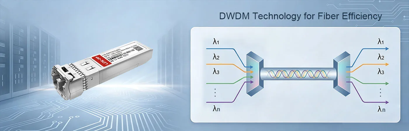 LS-DW1910-80C Module with DWDM Technology for Fiber Efficiency