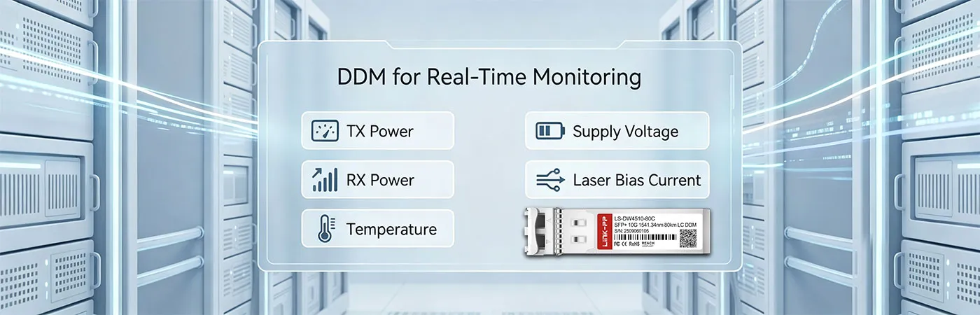 LS-DW4510-80C Module with DDM for Real-Time Monitoring
