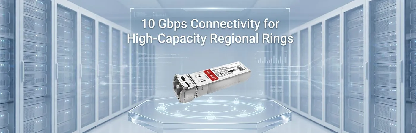 SFP-10G-DZ-40.56: 10 Gbps Connectivity for High-Capacity Regional Rings