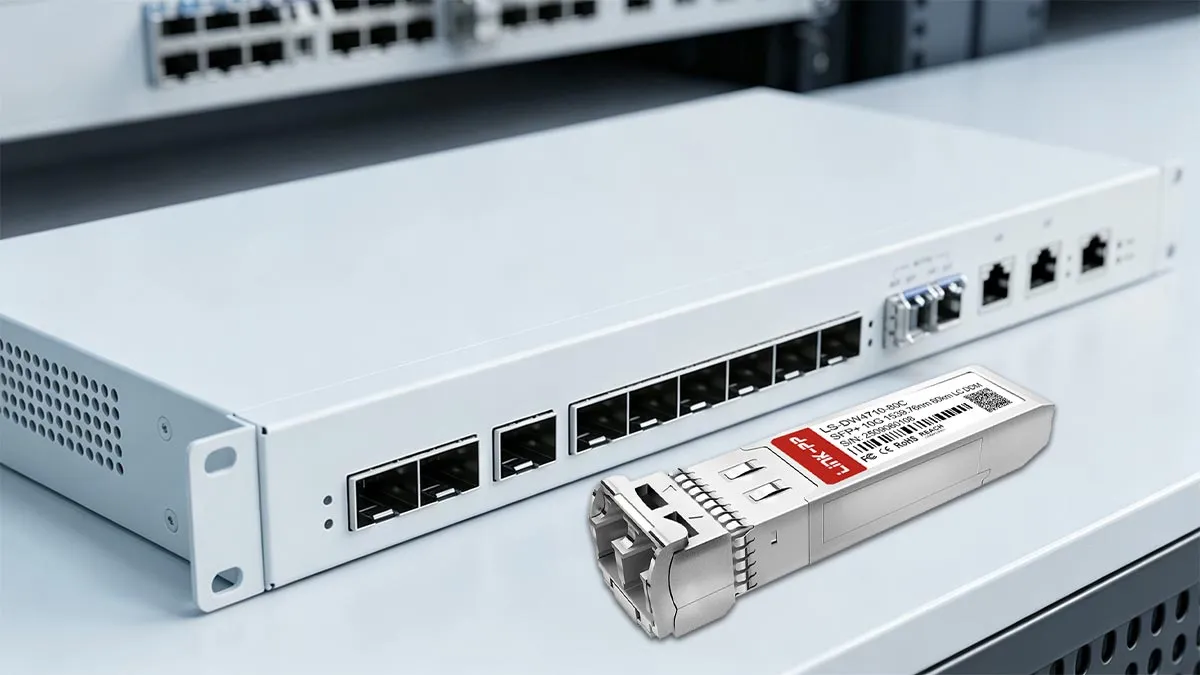 LINK-PP LS-DW4710-80C 10G SFP+ Usage Demonstration