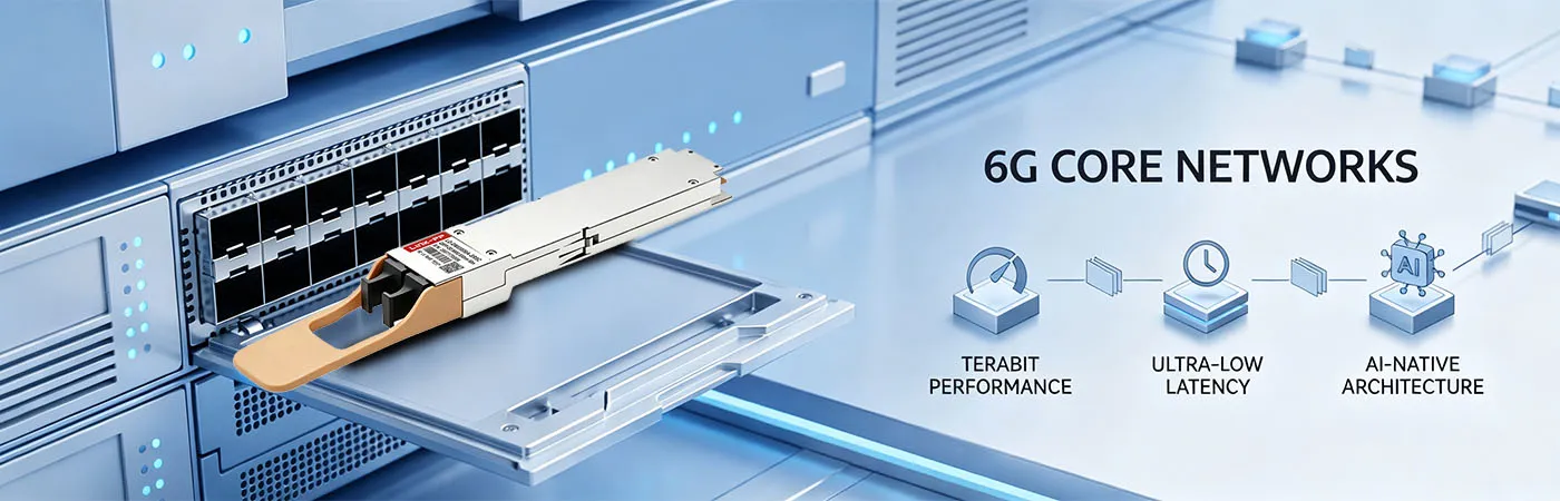 LO-DM85800A-SR8C: 800G Connectivity for 6G Core Networks