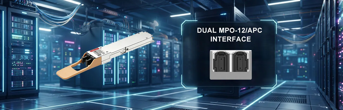 LO-DM85800A-SR8C Module with Dual MPO-12/APC Interface