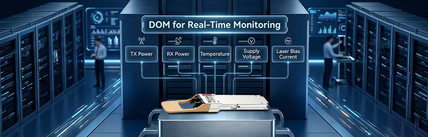 LO-DM85800A-SR8C Module with DOM for Real-Time Monitoring