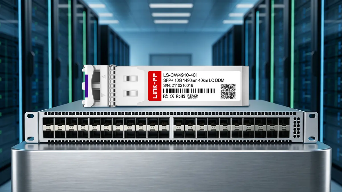 Compatible avec le CW-SFP10G40-49-I générique LINK-PP Module optique SFP+ 10G