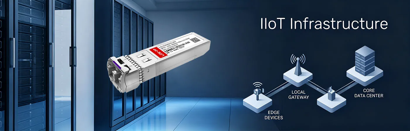CW-SFP10G40-49-I&nbsp;: Connectivité 10G pour l’infrastructure IIoT
