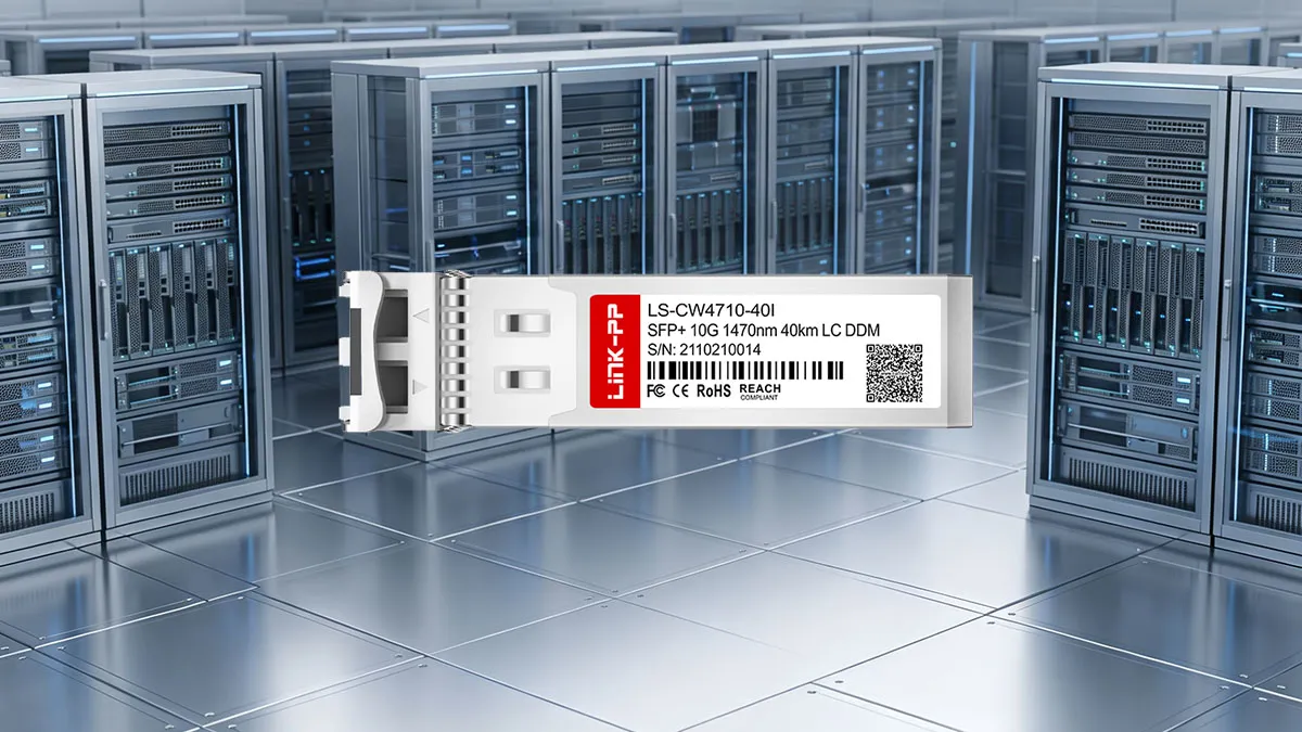 Compatible con Brocade XBR-SFP10G1470-40-I LINK-PP Especificaciones del SFP+ CWDM de 10G