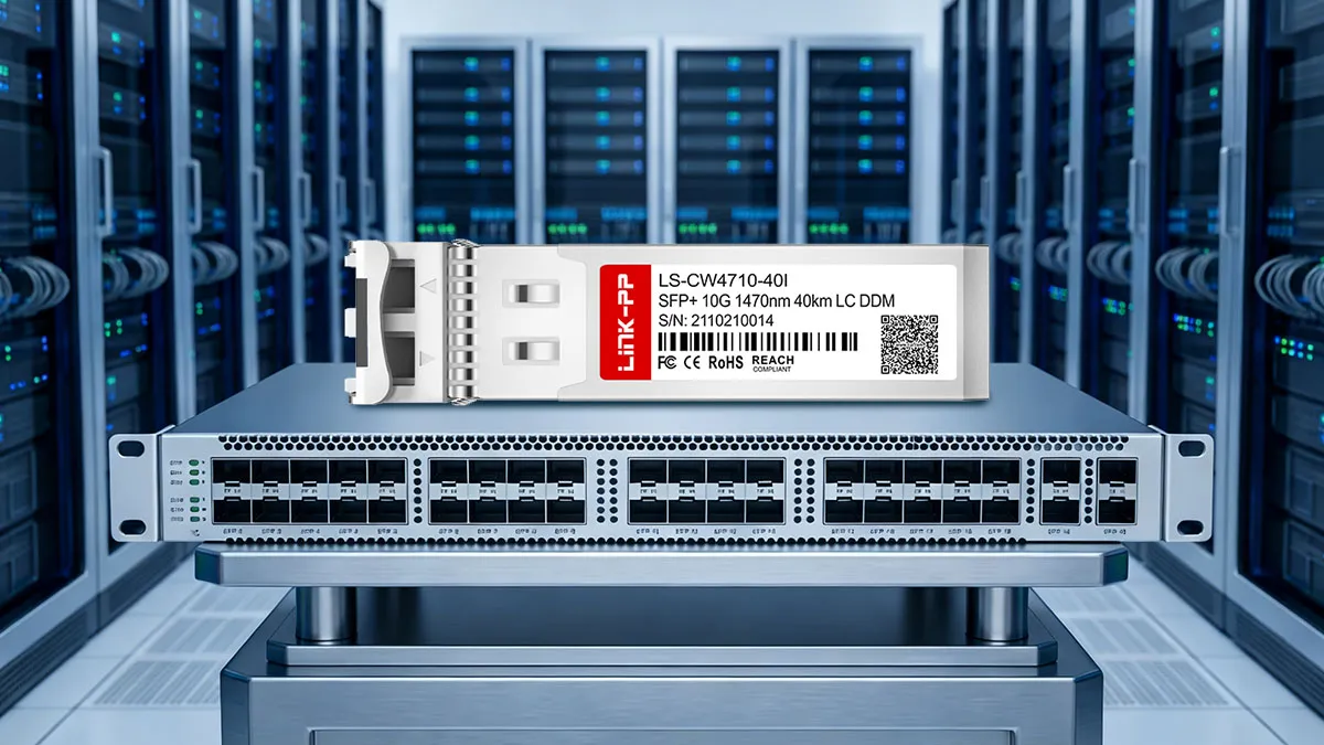 Compatible con Brocade XBR-SFP10G1470-40-I LINK-PP Módulo óptico SFP+ de 10G
