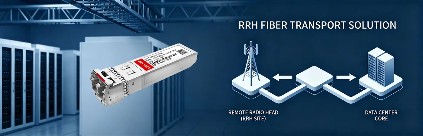LS-CW4310-40I: 10G Connectivity for RRH Fiber Transport