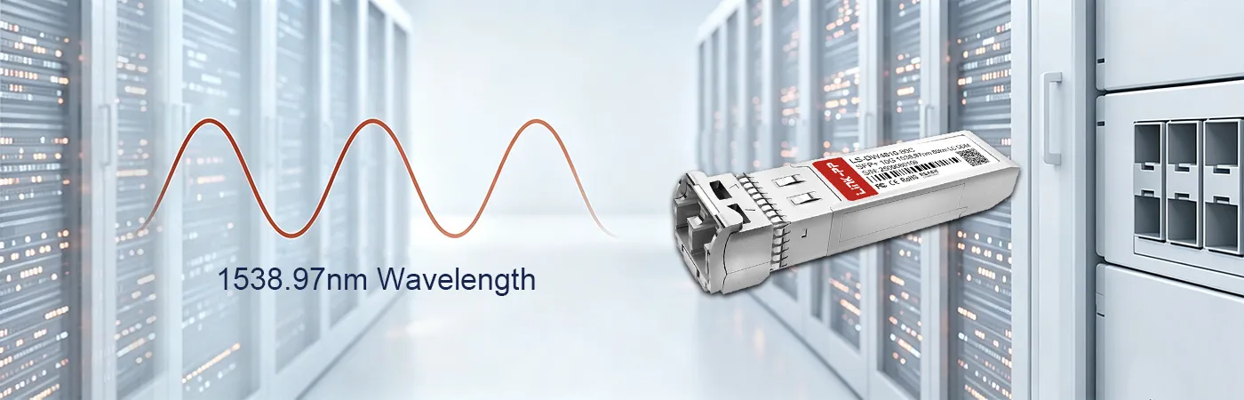 SFP-10G-DZ-38.98 Module with 1538.97nm Wavelength