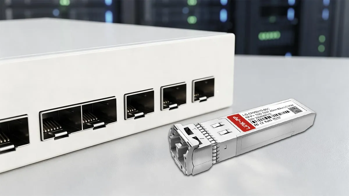 Extreme DWDM-SFP10G-37.40 Compatible LINK-PP 10G SFP+ Usage Demonstration