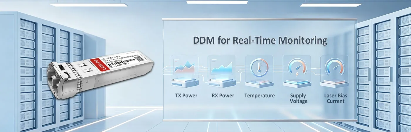 DWDM-SFP10G-36.61-80 Module with DDM for Real-Time Monitoring